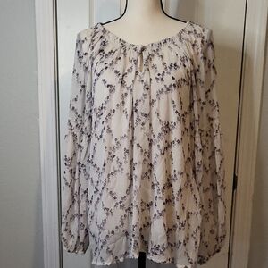 Black Tape Boho Vibes Floral Blouse